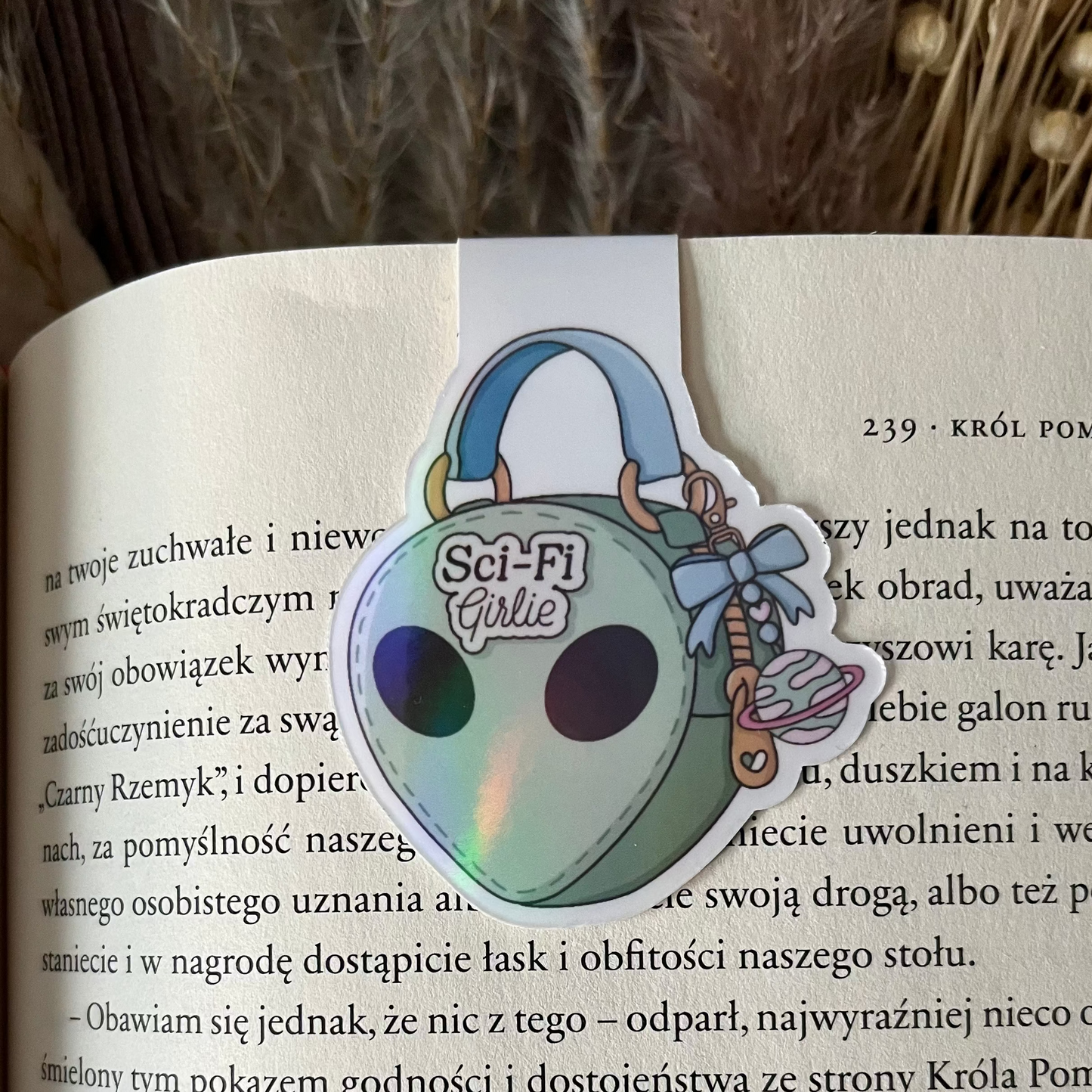 Zakładka magnetyczna SCI-FI GIRLIE BAG