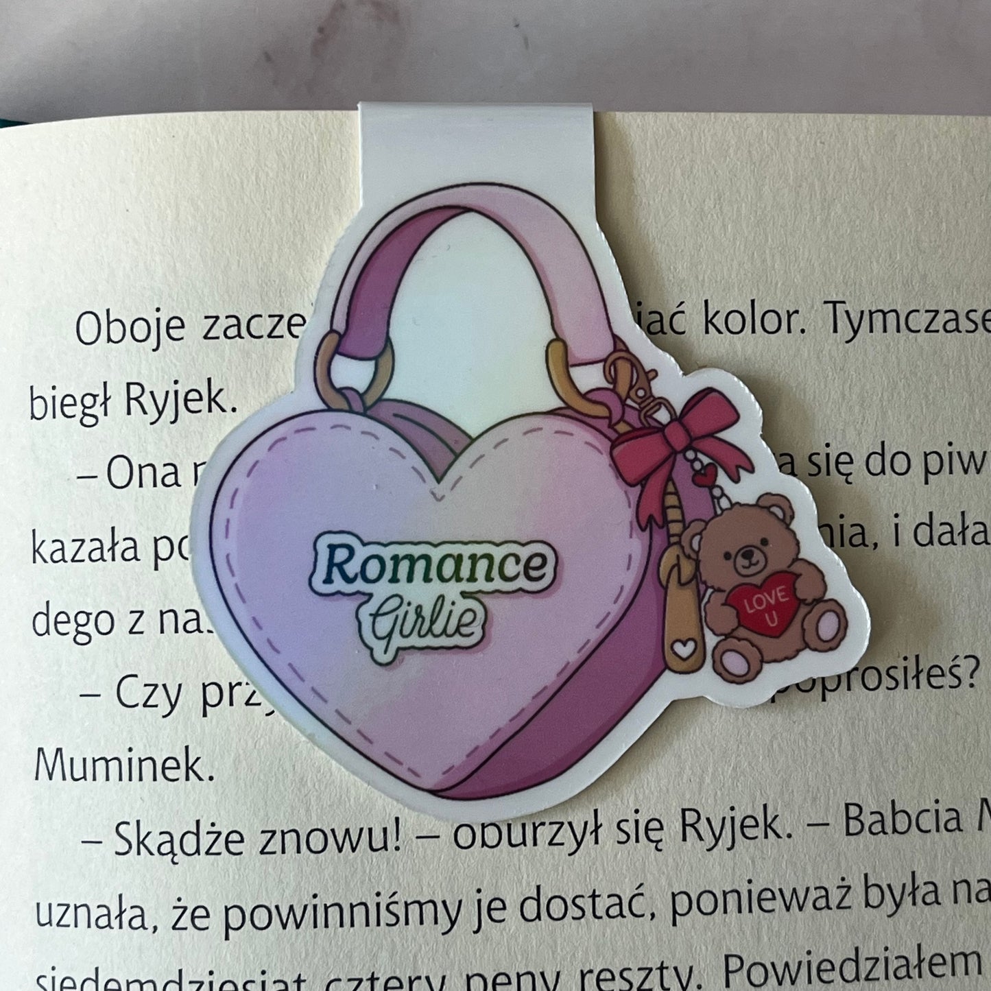Zakładka magnetyczna ROMANCE GIRLIE BAG