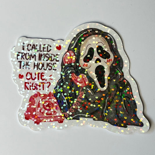 Naklejka Odklejka z serii SPOOKY DELULU - CUTE LITTLE SCREAM