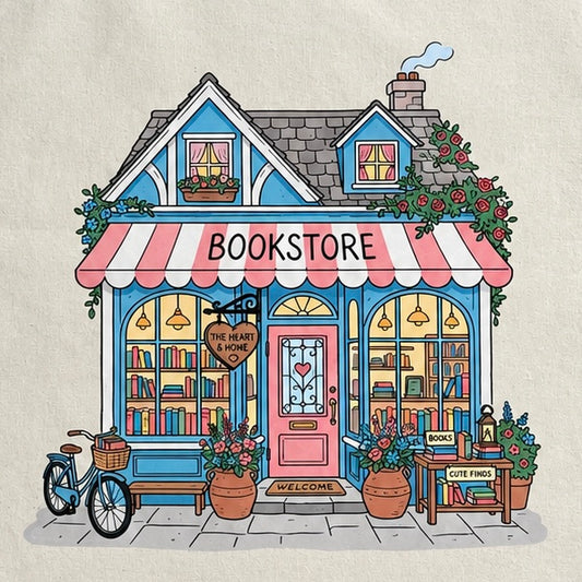 Torba bawełniana Bookstore – księgarnia dla bookloverki