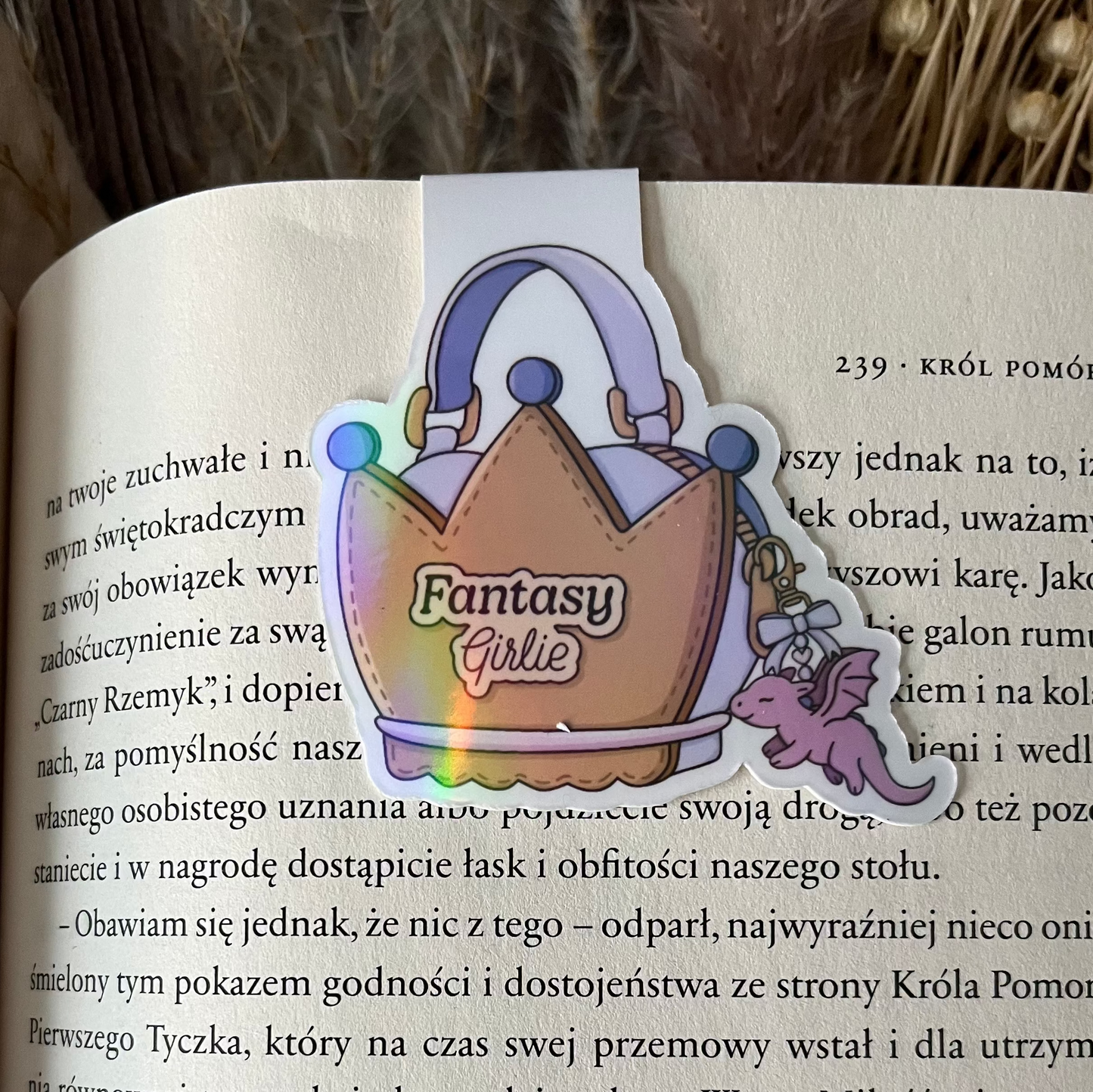Zakładka magnetyczna FANTASY GIRLIE BAG