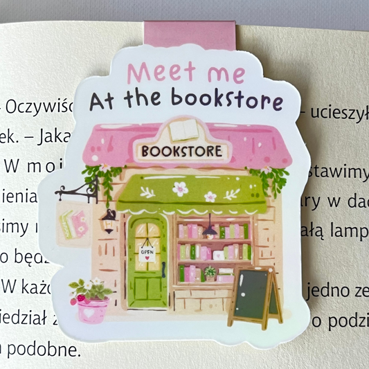 Zakładka magnetyczna MEET ME AT THE BOOKSTORE