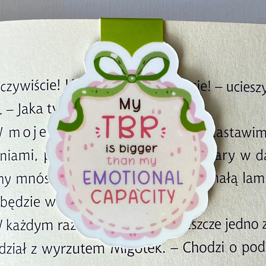 Zakładka magnetyczna MY TBR IS BIGGER...