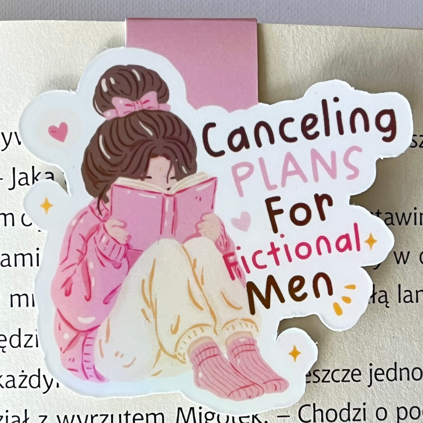 Zakładka magnetyczna CANCELING PLANS FOR FICTIONAL MEN