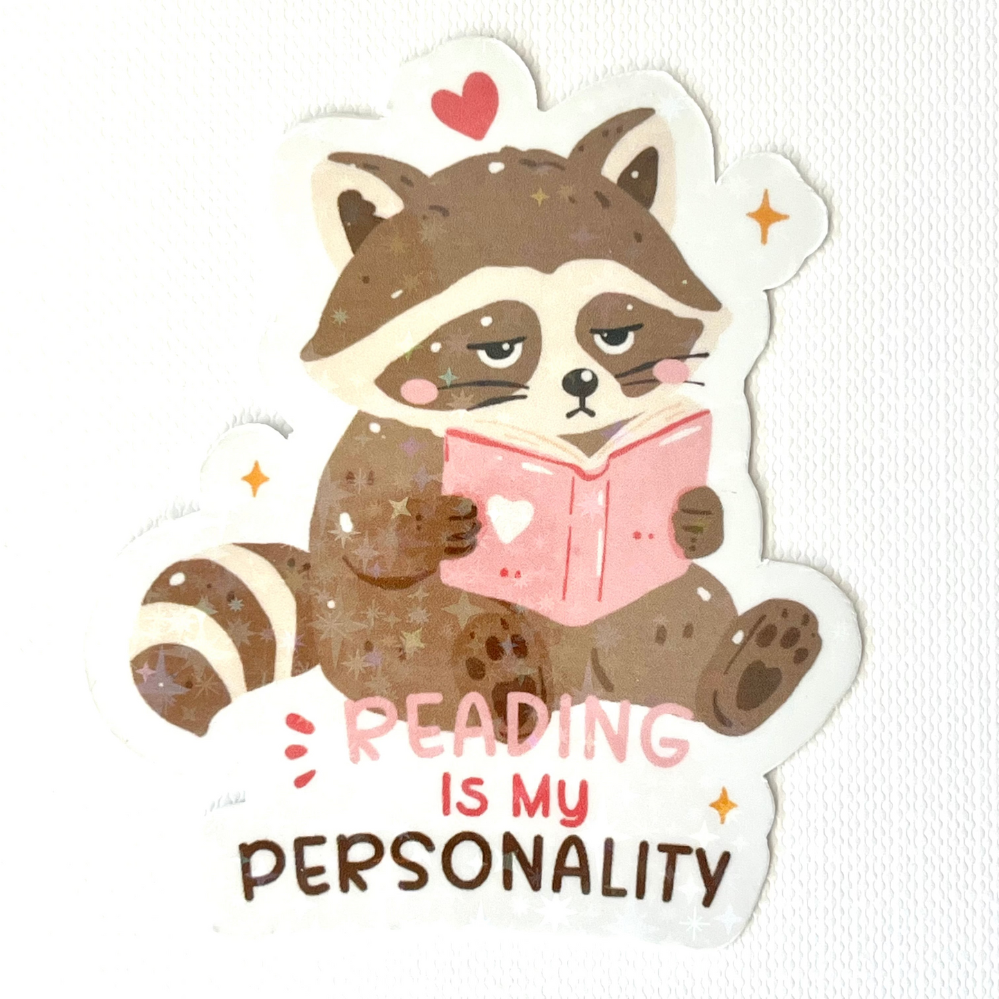 Naklejka Odklejka z serii DELULU - READING IS MY PERSONALITY