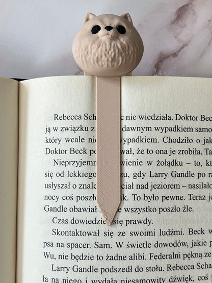 Zakładka 3D z wizerunkiem psa - POMERANIAN
