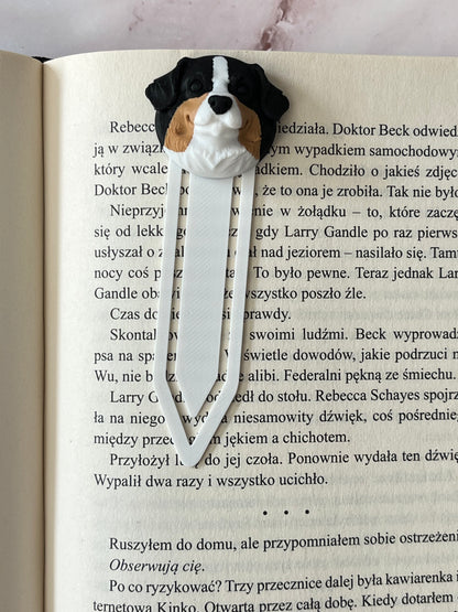 Zakładka 3D z wizerunkiem psa - BERNEŃSKI PASTERSKI