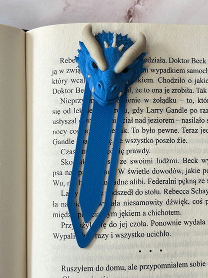 Zakładka 3D z wizerunkiem smoka - BLUE DRAGON