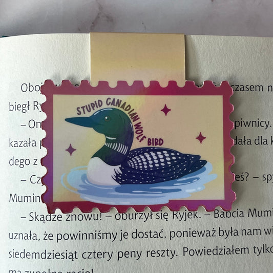 Zakładka magnetyczna STUPID CANADIAN WOLF BIRD