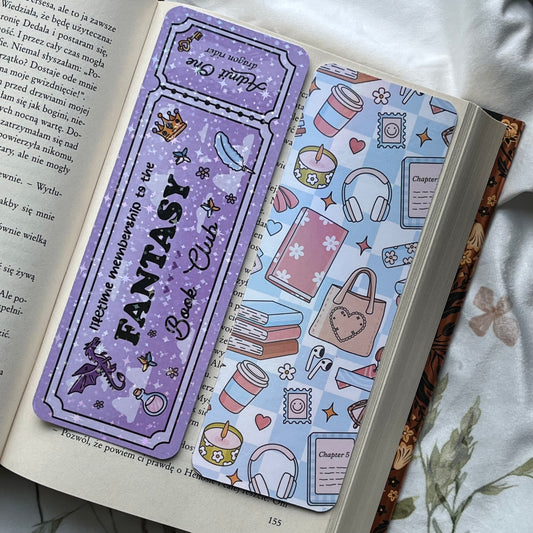 Zakładka papierowa FANTASY Book Club