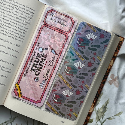 Zakładka papierowa TRUE CRIME Book Club