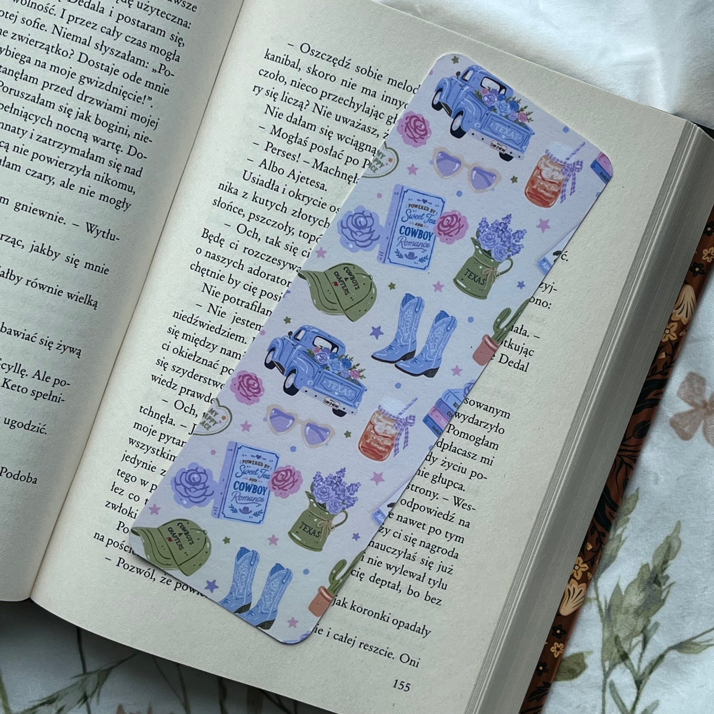 Zakładka papierowa COWBOY ROMANCE Book Club