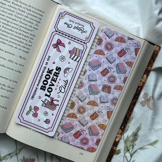 Zakładka papierowa BOOK LOVERS CLUB