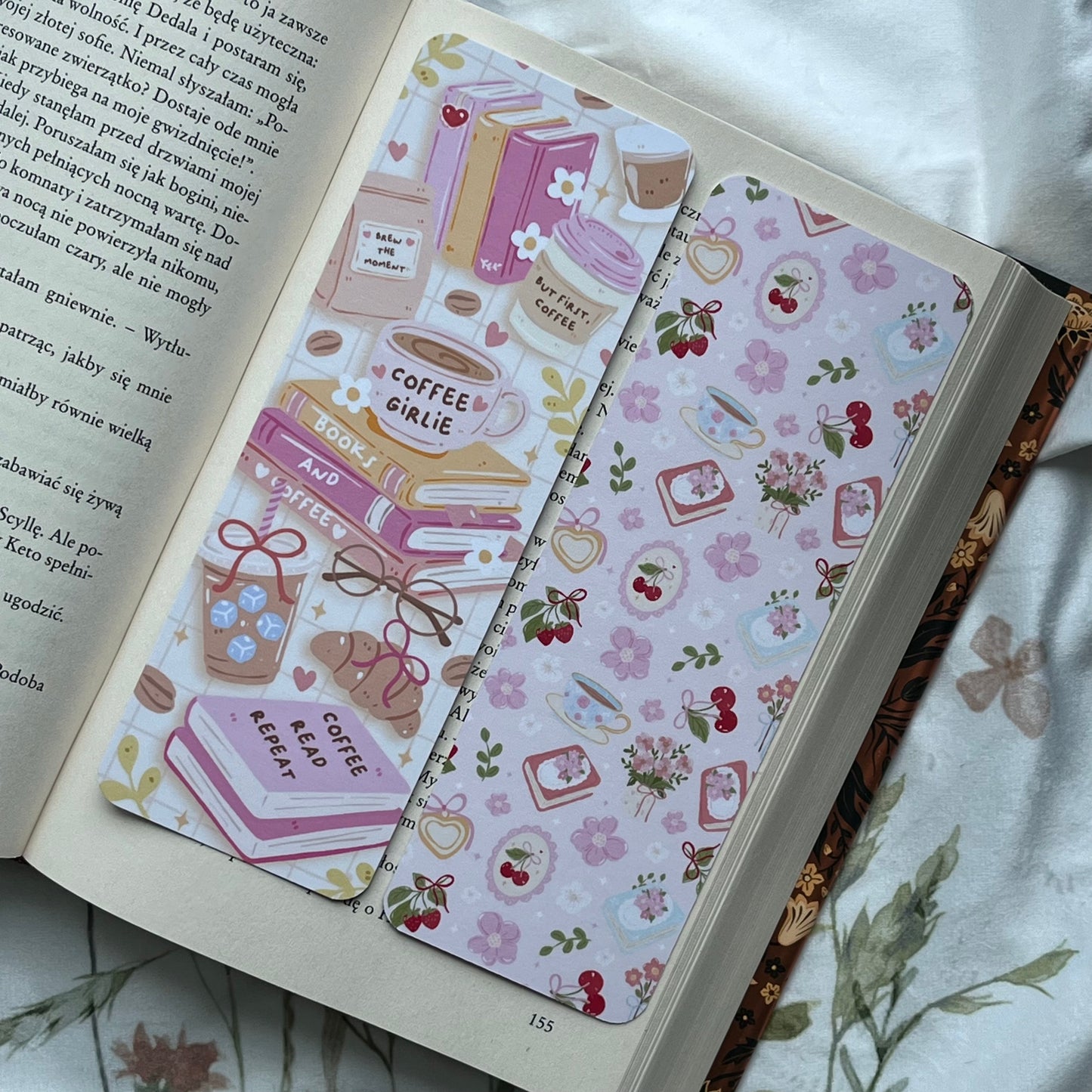 Zakładka papierowa COFFEE & BOOKS