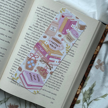 Zakładka papierowa COFFEE & BOOKS