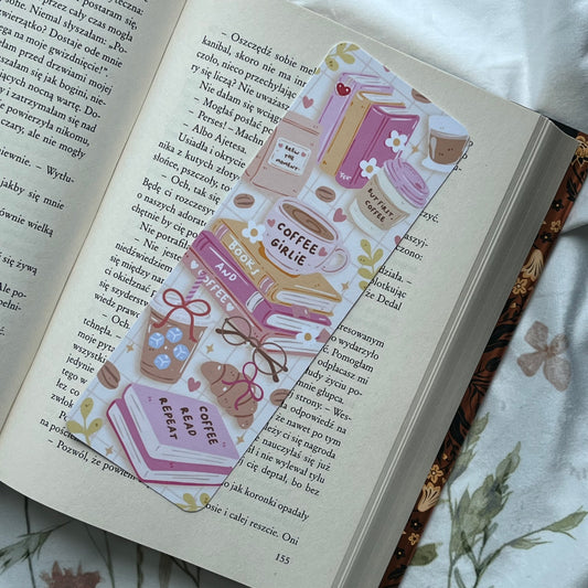 Zakładka papierowa COFFEE & BOOKS