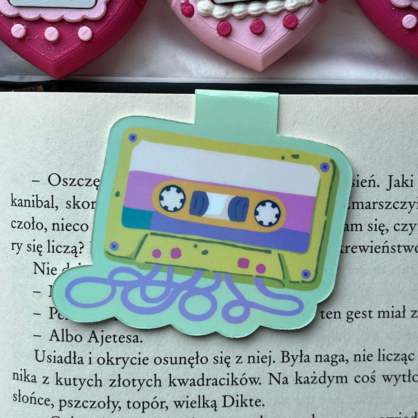 Zakładka magnetyczna RETRO KASETA