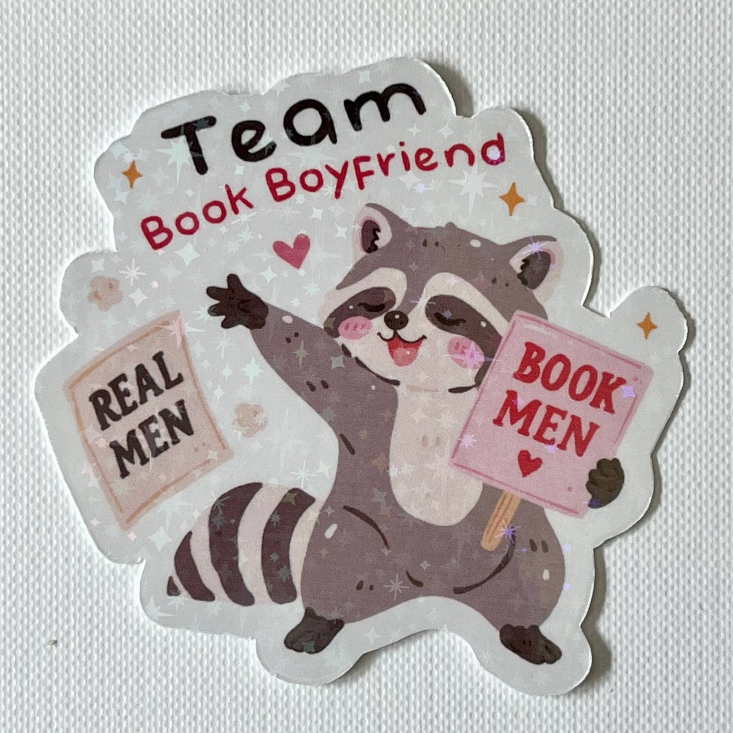 Naklejka Odklejka z serii DELULU - TEAM BOOK BOYFRIEND