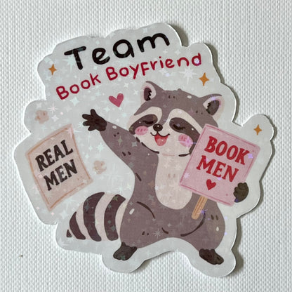 Naklejka Odklejka z serii DELULU - TEAM BOOK BOYFRIEND