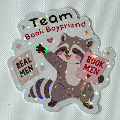 Naklejka Odklejka z serii DELULU - TEAM BOOK BOYFRIEND