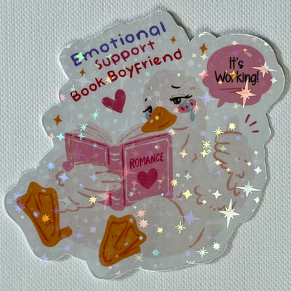 Naklejka Odklejka z serii DELULU - EMOTIONAL SUPPORT BOYFRIEND