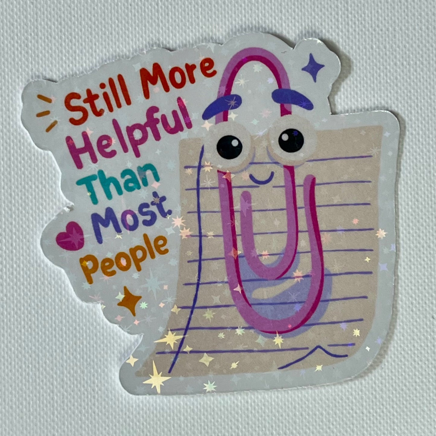 Naklejka Odklejka z serii DELULU - STILL MORE HELPFUL