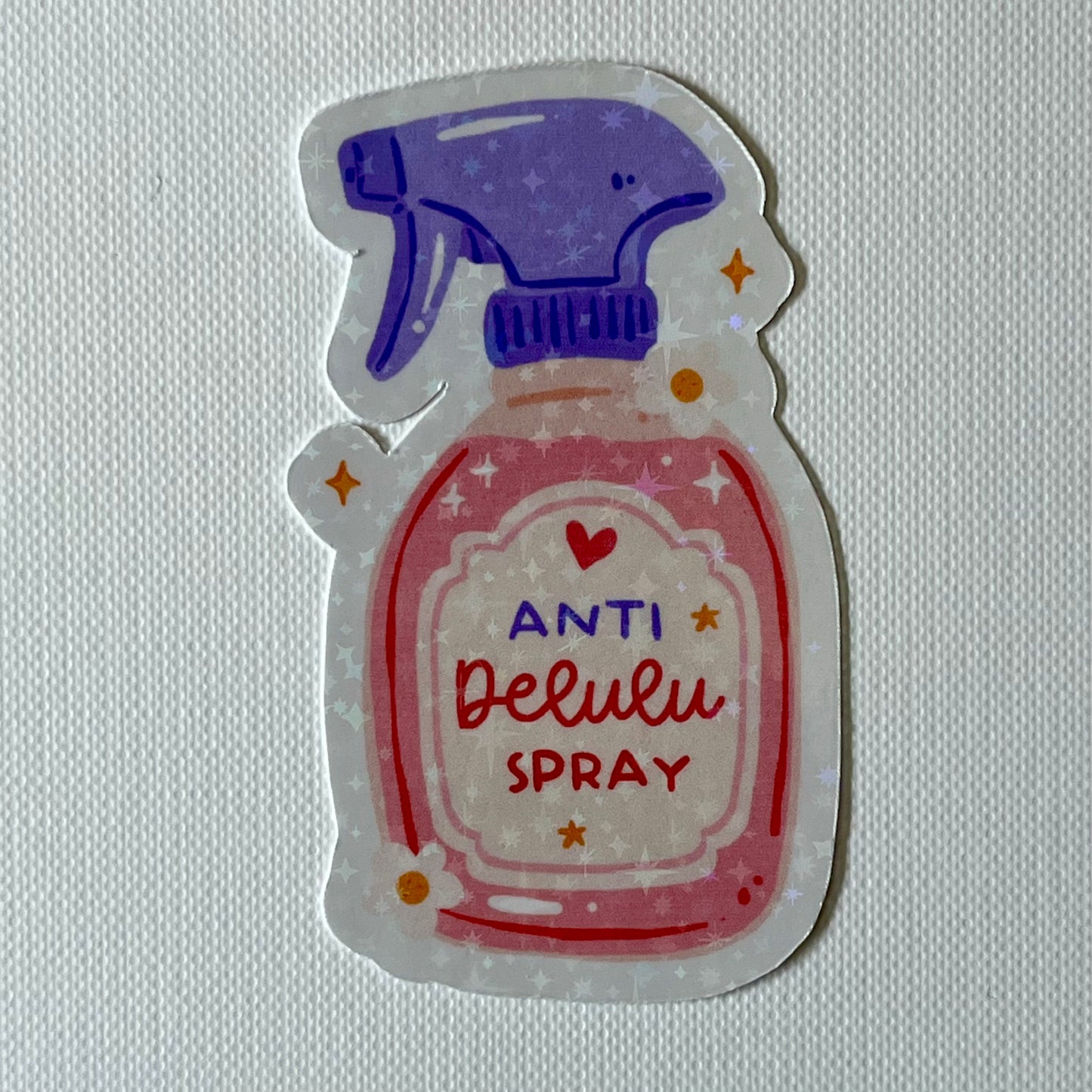 Naklejka Odklejka z serii DELULU - ANTI DELULU SPRAY
