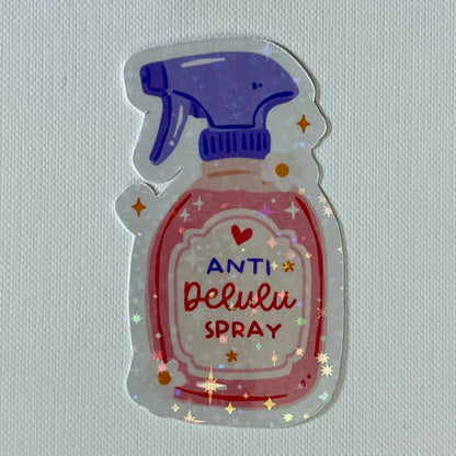 Naklejka Odklejka z serii DELULU - ANTI DELULU SPRAY