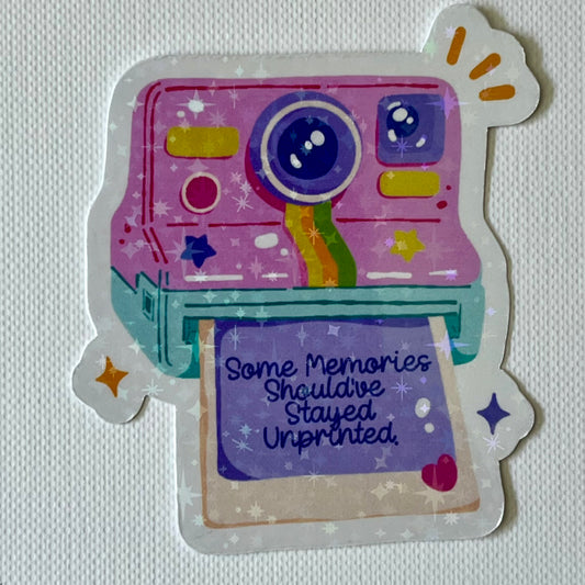 Naklejka Odklejka z serii DELULU - SOME MEMORIES