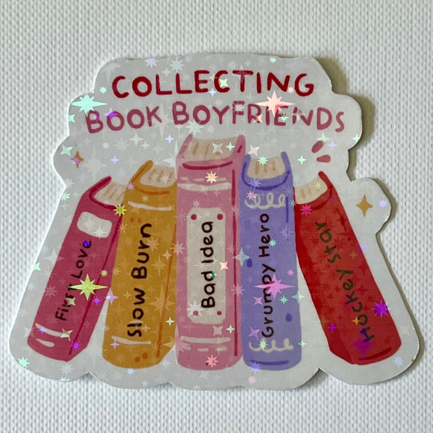 Naklejka Odklejka z serii DELULU - COLLECTING BOOK BOYFRIEND