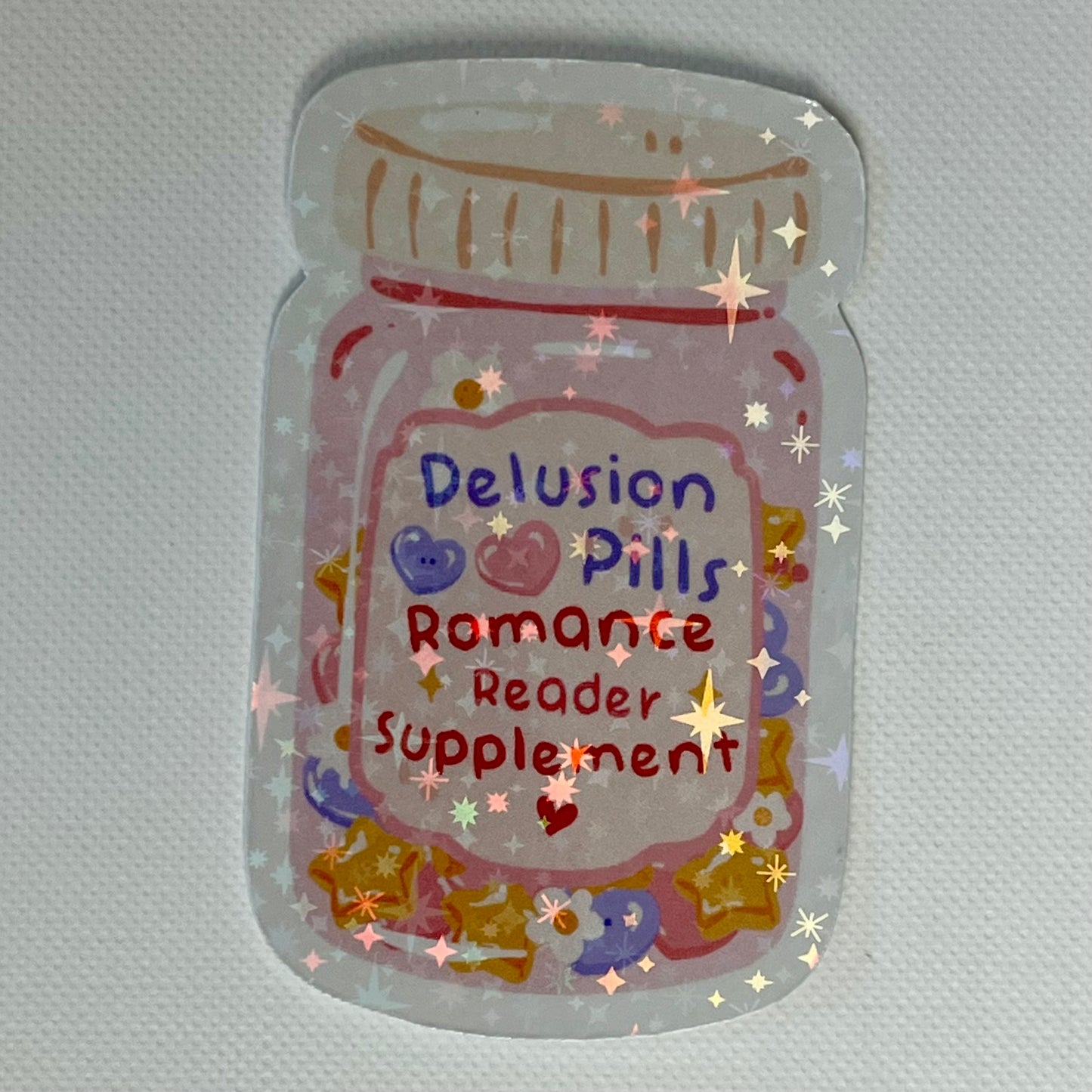 Naklejka Odklejka z serii DELULU - DELUSION PILLS