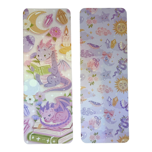 Zakładka papierowa CUTE DRAGON READING