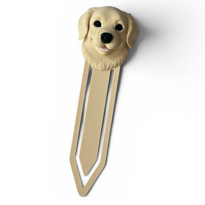 Zakładka 3D z wizerunkiem psa - GOLDEN RETRIEVER LABRADOR