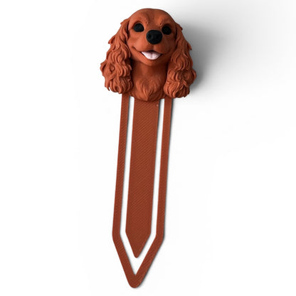 Zakładka 3D z wizerunkiem psa - COCKER SPANIEL