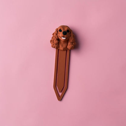 Zakładka 3D z wizerunkiem psa - COCKER SPANIEL