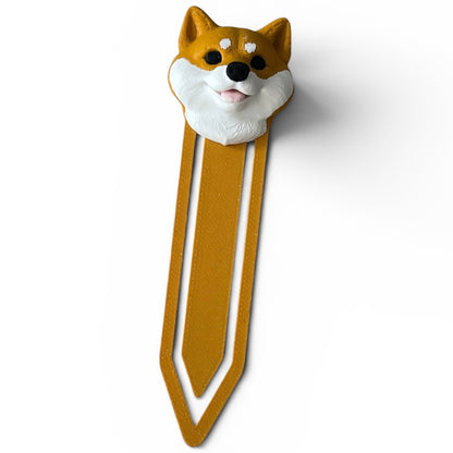 Zakładka 3D z wizerunkiem psa - SHIBA INU PIESEŁ