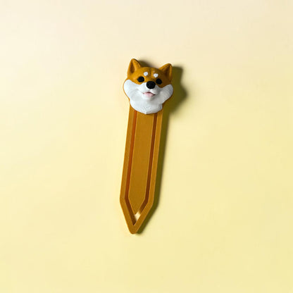 Zakładka 3D z wizerunkiem psa - SHIBA INU PIESEŁ
