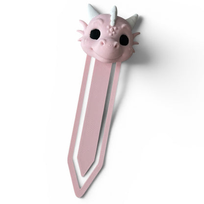 Zakładka 3D z wizerunkiem smoka - CUTE PINK DRAGON