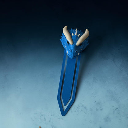 Zakładka 3D z wizerunkiem smoka - BLUE DRAGON