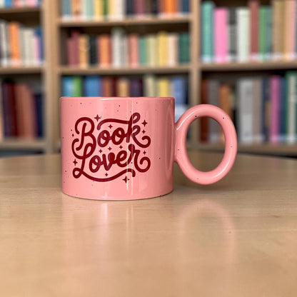 KUBEK LIMITOWANY - BOOK LOVER PINK - 400 ml