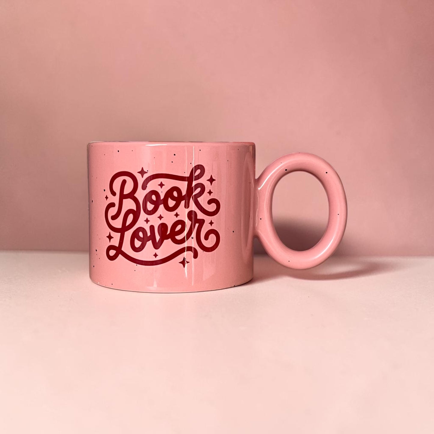 KUBEK LIMITOWANY - BOOK LOVER PINK - 400 ml
