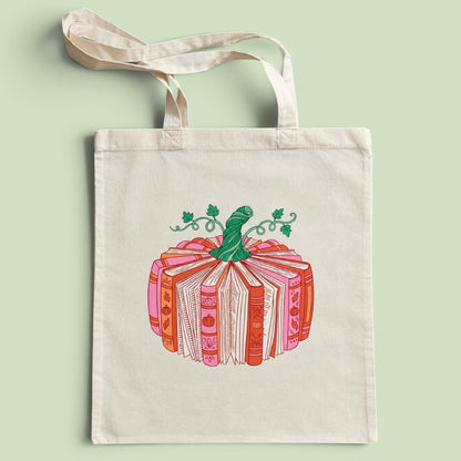 Torba bawełniana Bookish Pumpkin – książkowa dynia